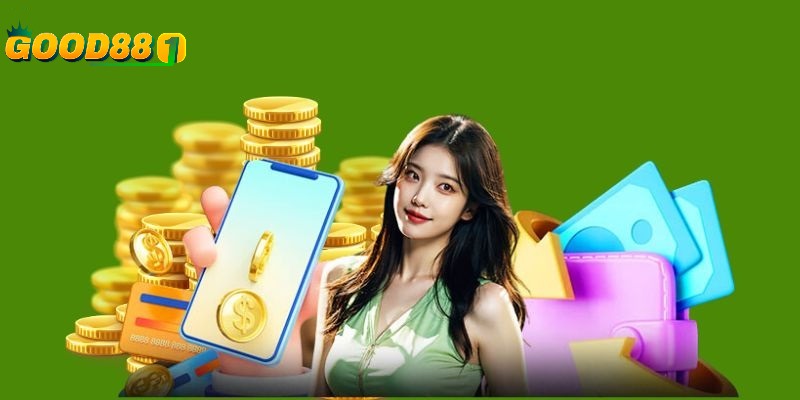 Rút tiền thưởng từ GOOD88 về ví điện tử